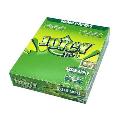 Juicy Js Rolling Papers - Apple (King Size Slim)
