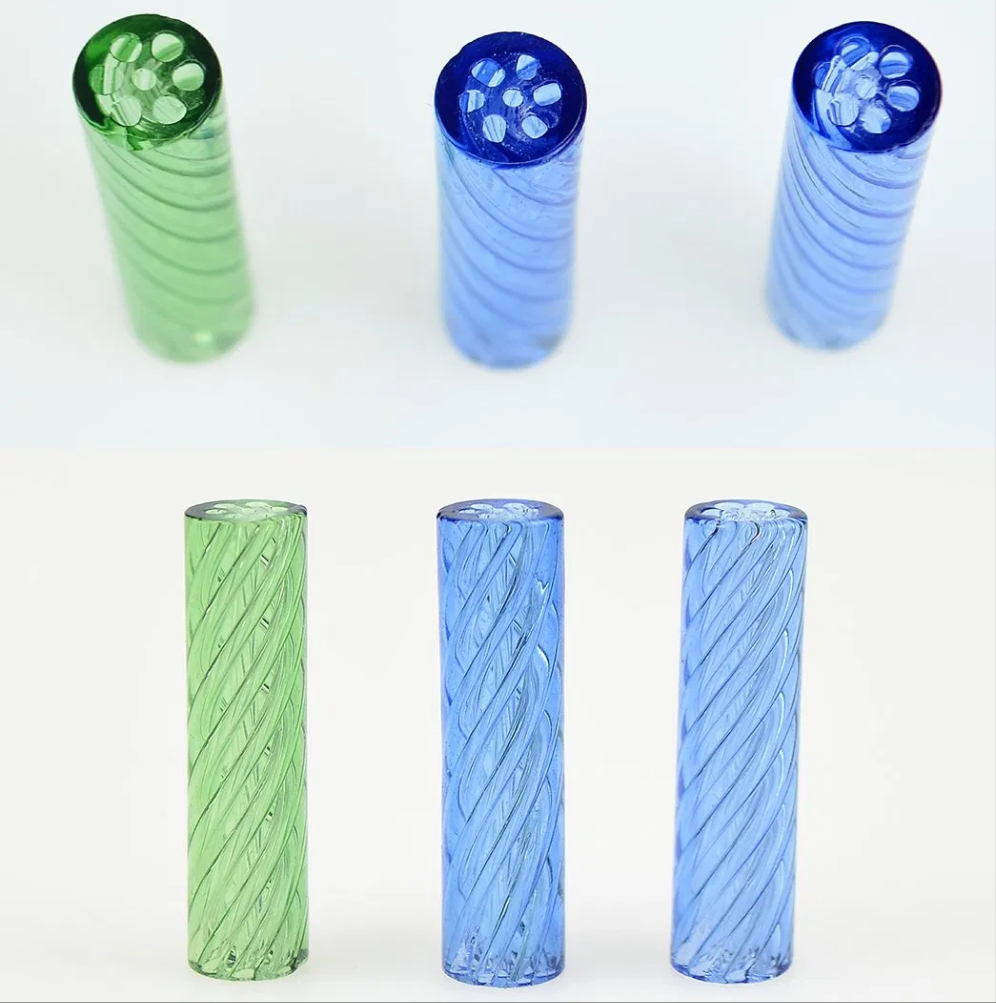 Rip Twisted Glass Tips - 12mm