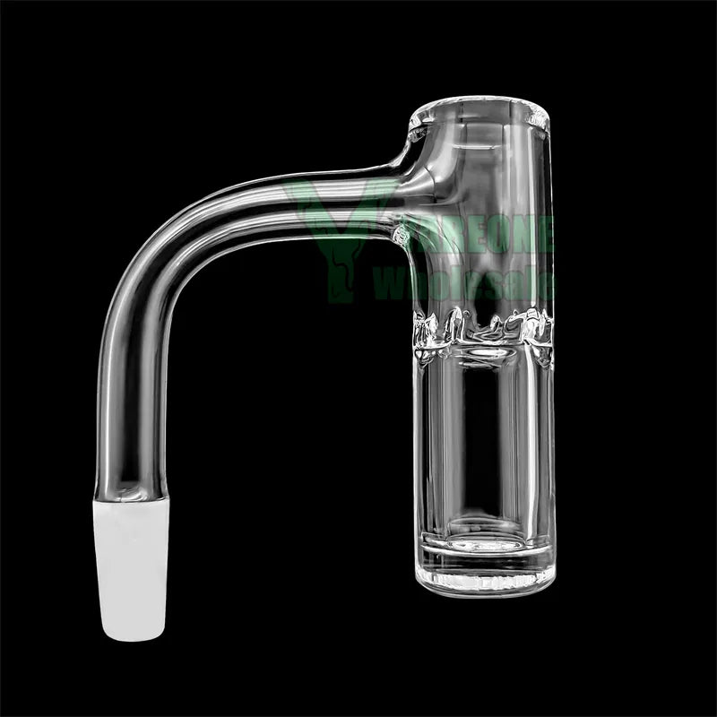 18mmOD Turbine Auto Spinner Quartz Banger 6 Directional Slits Full Weld Beveled Edge 10mm Male