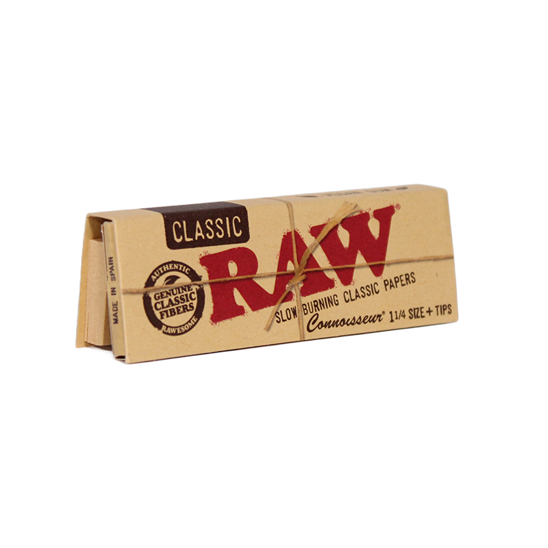 RAW Classic Rolling Papers Connoisseurs 1 1/4