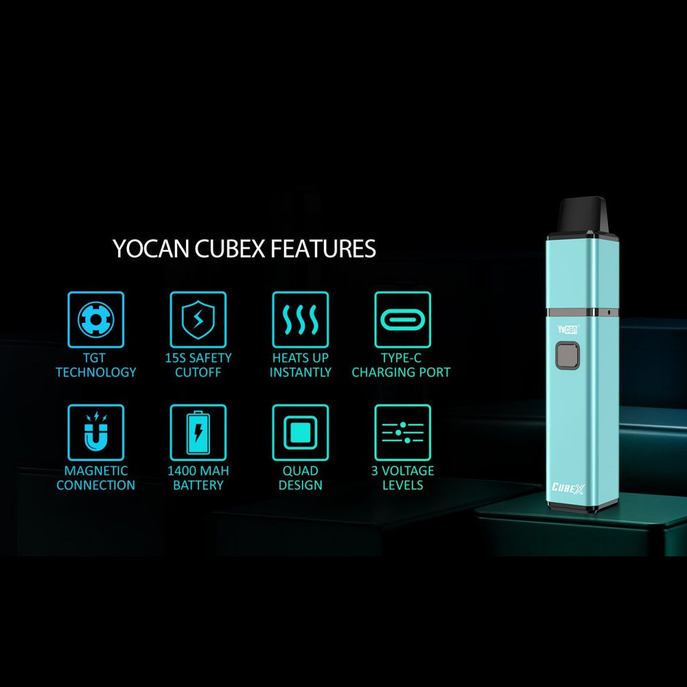 Yocan CubeX Oil Vaporizer Details