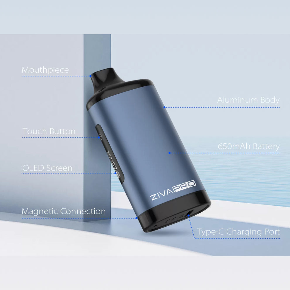 Yocan Ziva Pro Smart Stash Cart Vape Battery