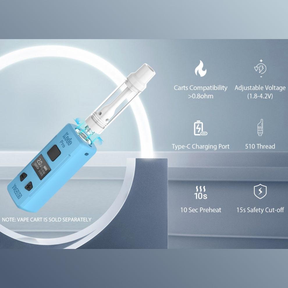 Yocan Kodo Pro 510 Vape Battery - Pop Tops Ireland