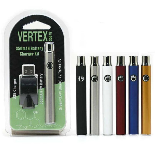 Vape Battery - 510 CBD Oil Cartridge (Metal Colour Only)