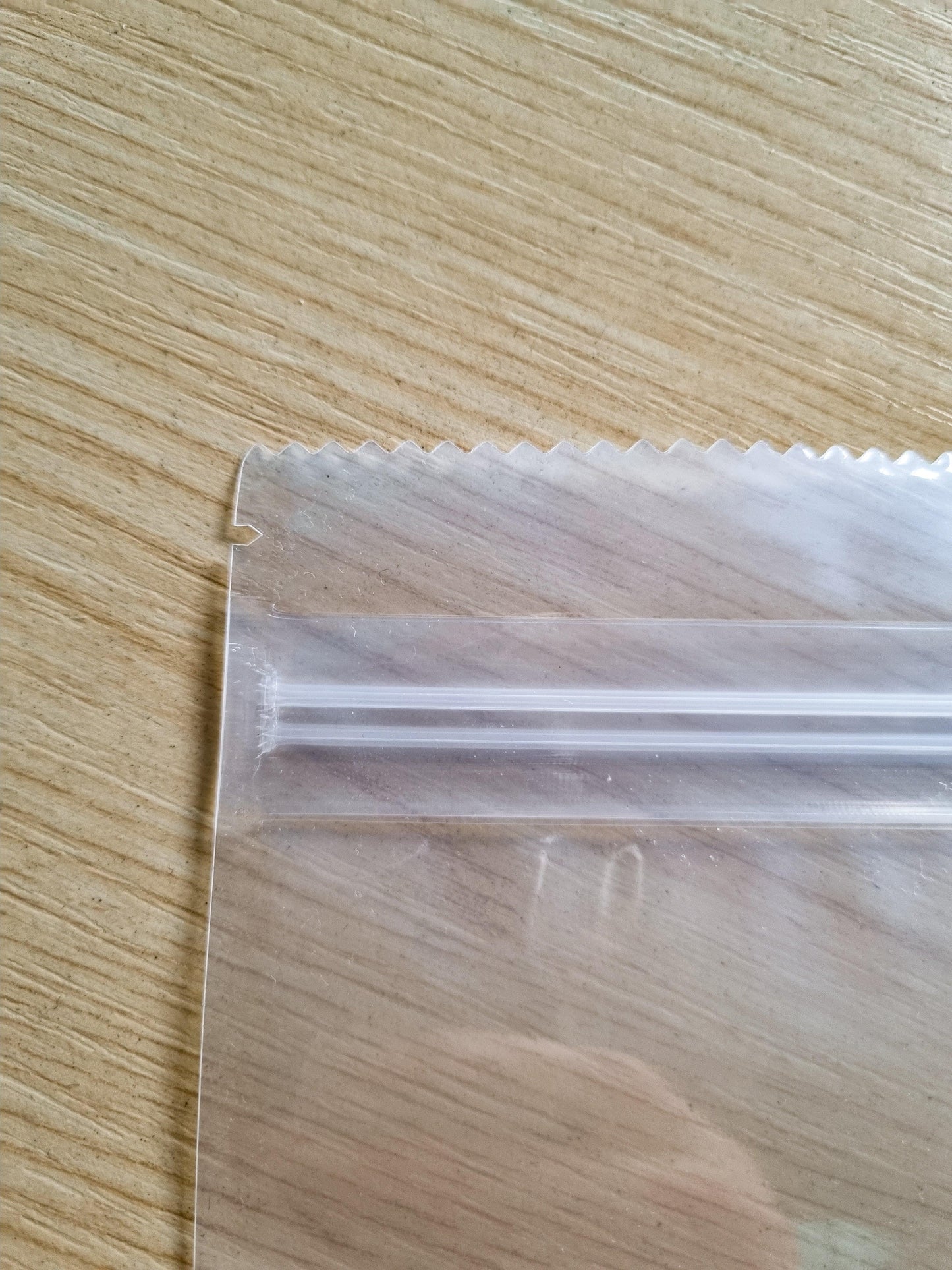 Plain Clear Mylar Bags (3.5 - 10g) Childproof - Pop Tops Ireland