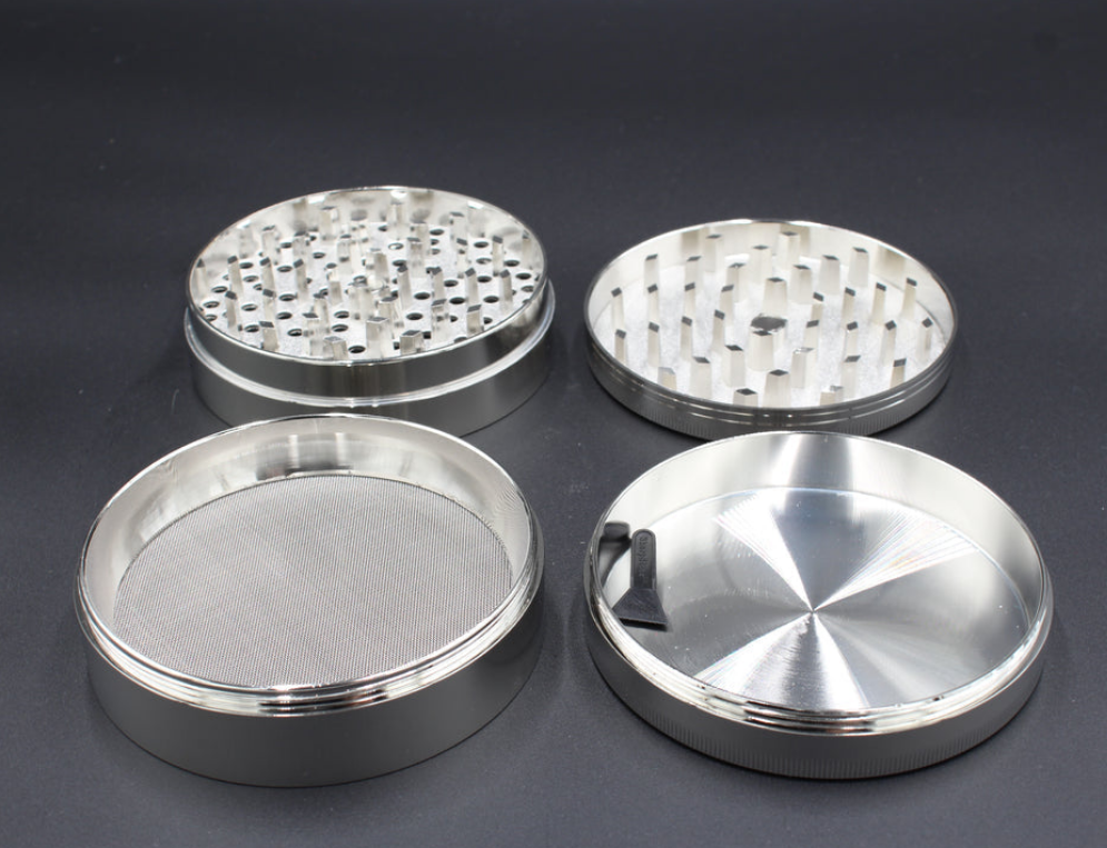 Sharpstone Large 4-Piece Metal Grinder – 100mm/10cm
