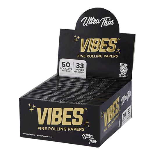 VIBES Rolling Papers - King Size Slim Ultra Thin
