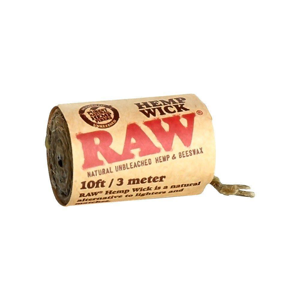 RAW Hemp Wick 10ft/3m - Pop Tops Ireland