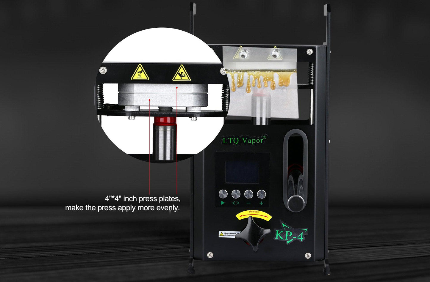KP-4
Rosin Press - 4 Ton - Pop Tops Ireland