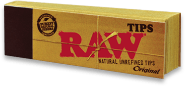 RAW Regular Hemp Rolling Tips/Roach - Pop Tops Ireland