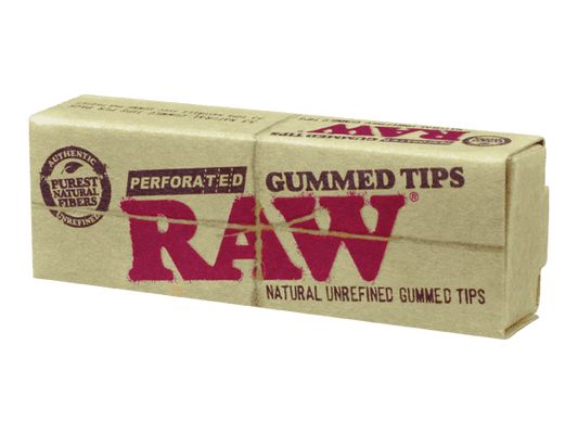 RAW Perforated Gummed Tips (1 pack) - Pop Tops Ireland