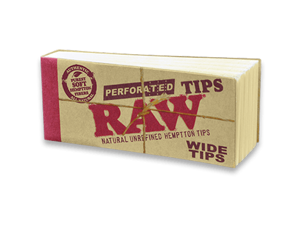 Raw Perforated Tips - Wide