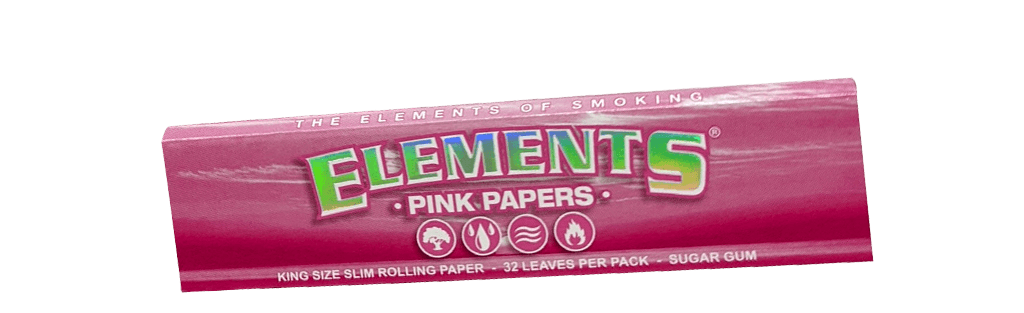 Elements (King Size Slim) - Pink - Pop Tops Ireland
