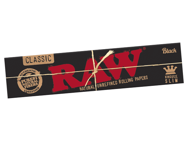 Raw Black Rolling Papers (King Size) - Pop Tops Ireland