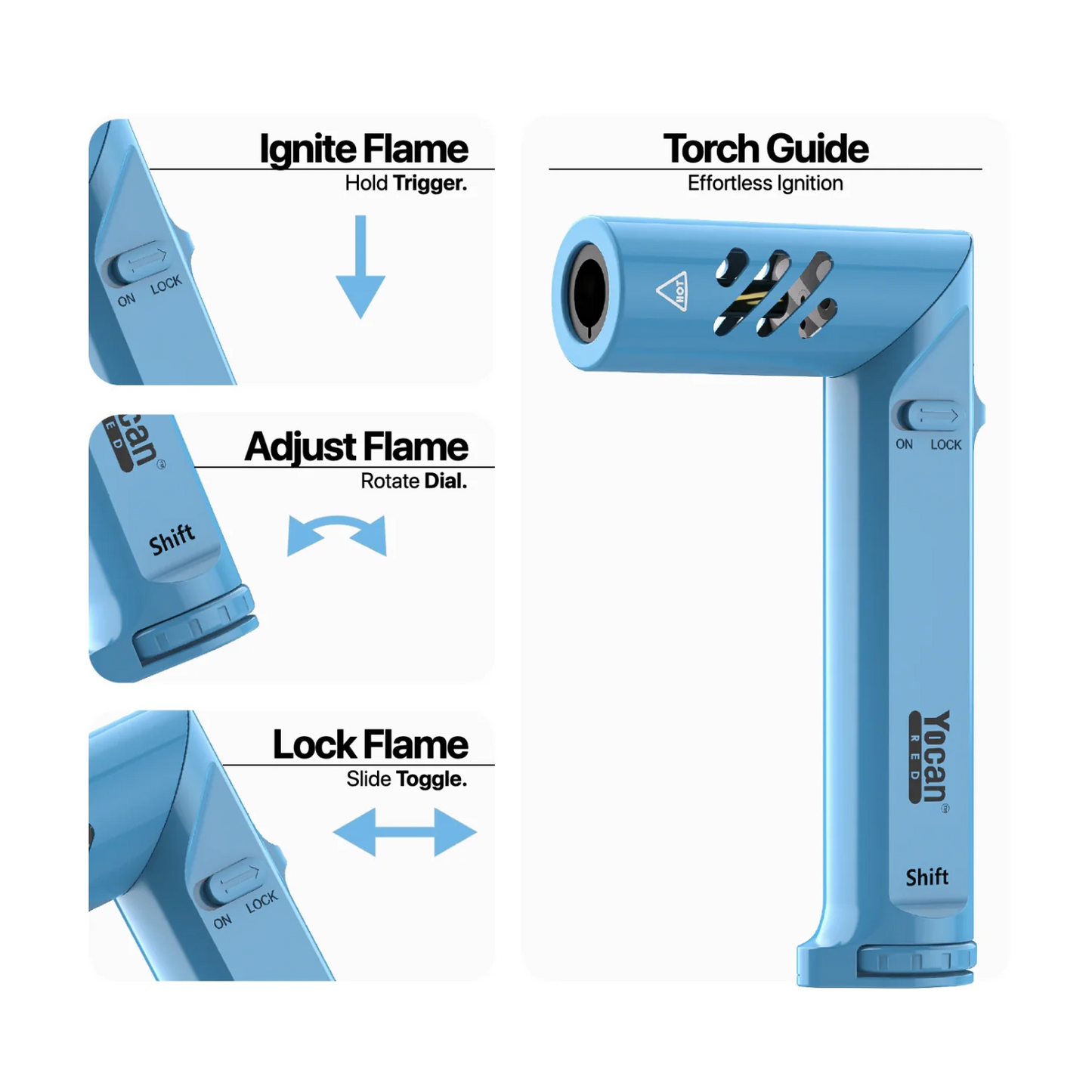 Yocan Red - Shifty - Butane Torch