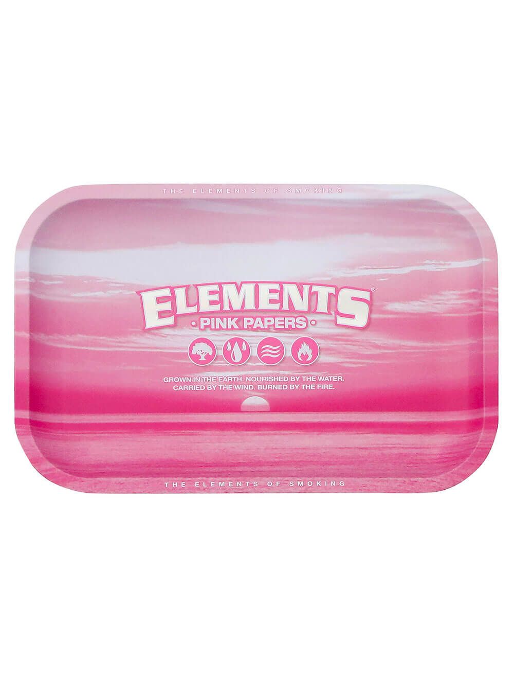 Elements Pink Rolling Tray - Medium