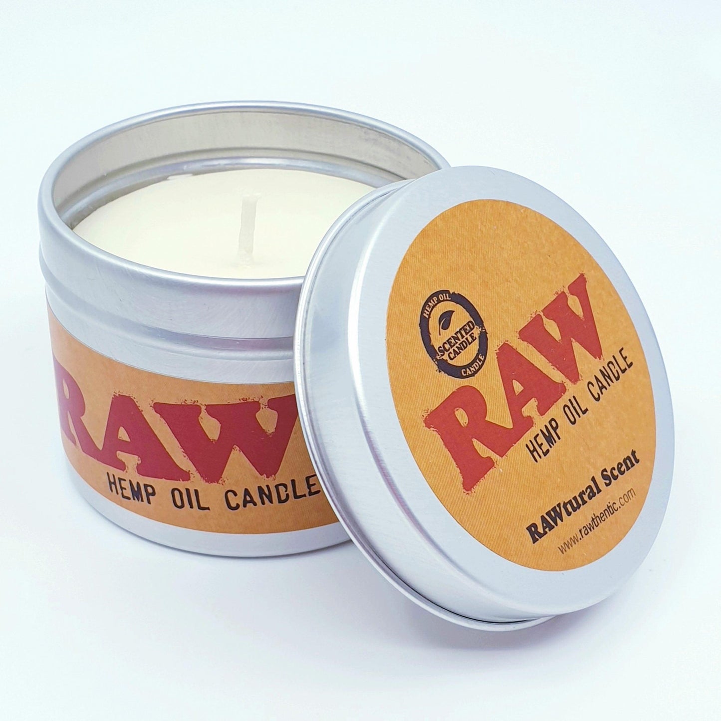 RAW Hemp Oil Candle - Pop Tops Ireland