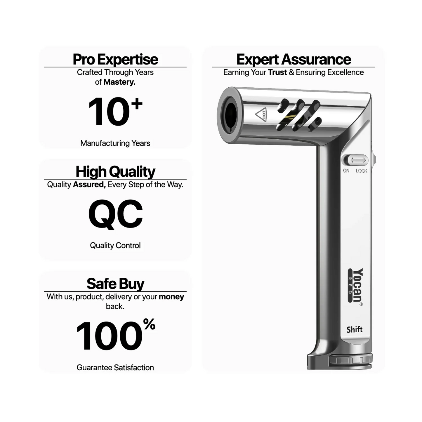 Yocan Red - Shifty - Butane Torch