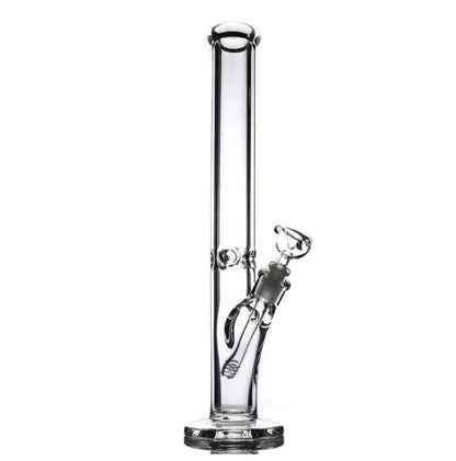 Straight Tube Bong (9mm Thick) - 2 Sizes - Pop Tops Ireland