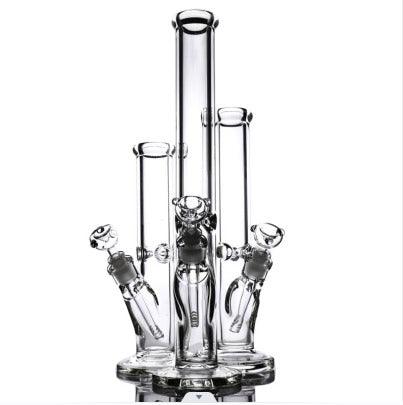 Straight Tube Bong (9mm Thick) - 2 Sizes - Pop Tops Ireland