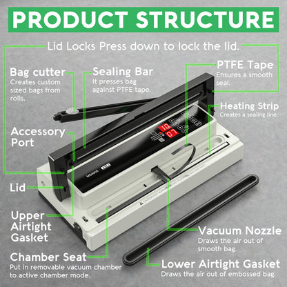 40cm Wide Magic Seal Vacuum Sealer