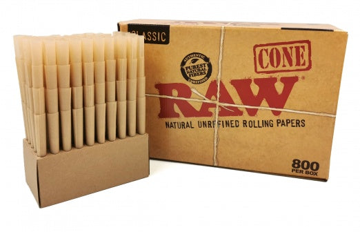 Raw Cones Classic King Size - 800 Pack