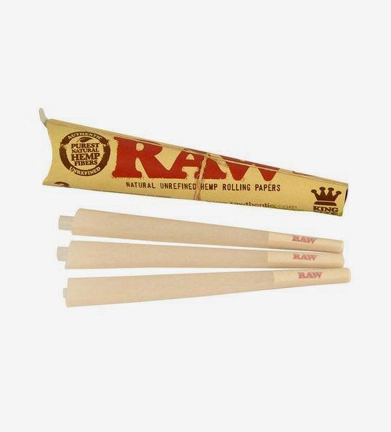 RAW Classic King Size Cones - 3 Pack - Pop Tops Ireland