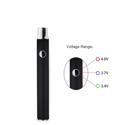 Vape Battery - 510 CBD Oil Cartridge (Metal Colour Only)