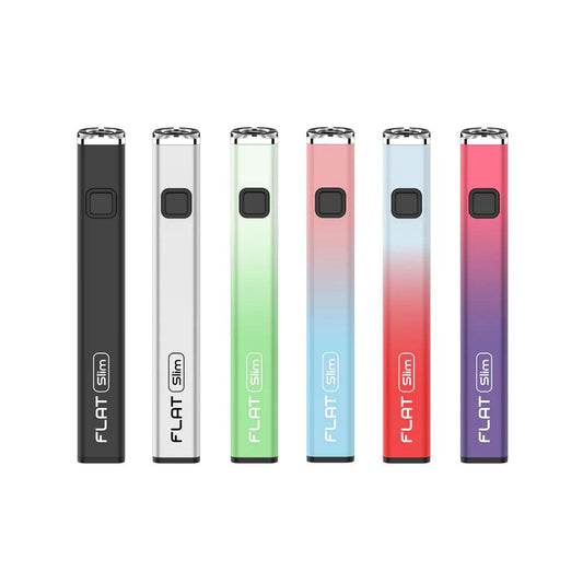 Yocan Flat Slim 510 Vape Battery - Pop Tops Ireland