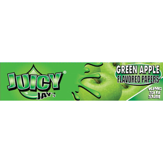 Juicy Js Rolling Papers - Apple (King Size Slim)