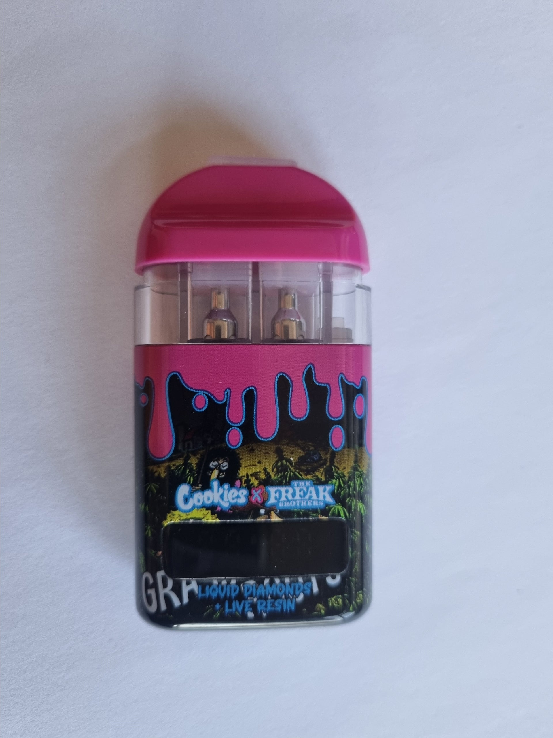 cookies x the freak brothers disposable vape 2in1 Colour:Gradient Blue Shop Blueberry Watermelon Raz feature_ddshortfill