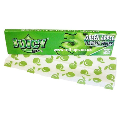 Juicy Js Rolling Papers - Apple (King Size Slim)