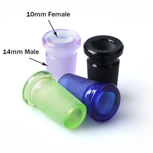 14mm to 10mm Female Glass Adapter - Black