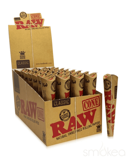 RAW Classic King Size Cones - 3 Pack - Pop Tops Ireland