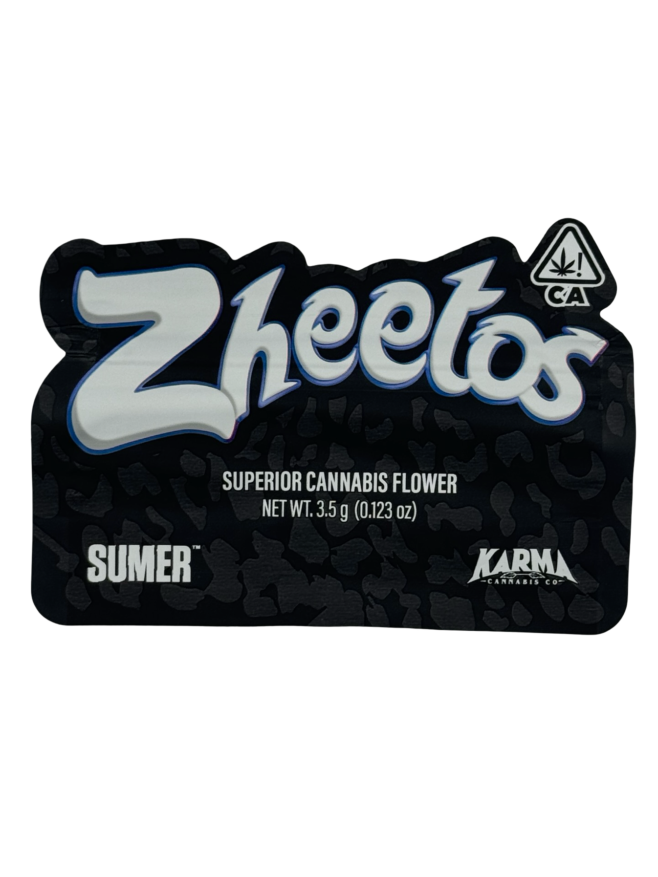Zheetos Mylar Bags 3.5g Sumer