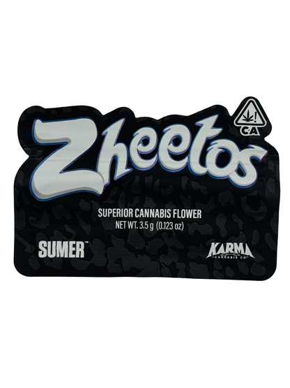 Zheetos Mylar Bags 3.5g Sumer