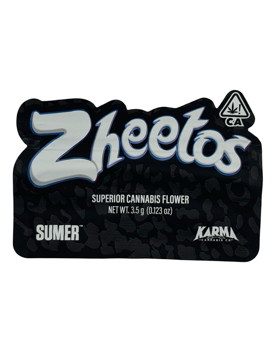 Zheetos Mylar Bags 3.5g Sumer
