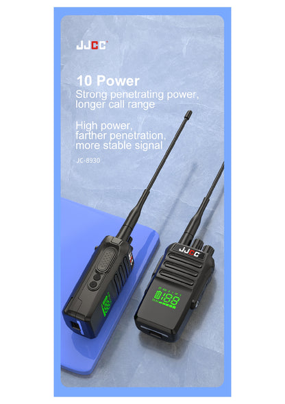 JJCC Walkie Talkie (5km Range) - Pair (2 Units)