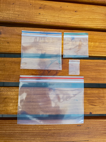 Extra Thick Ziplock Baggies Zippy bags 5cm x 5cm (20/25s)