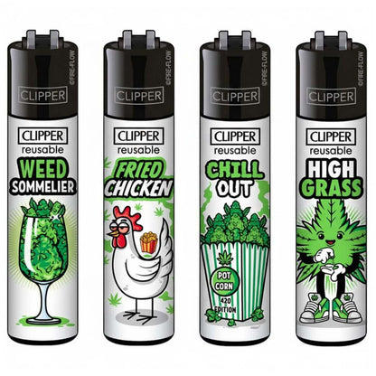 Classic Clipper Lighter - Slogans