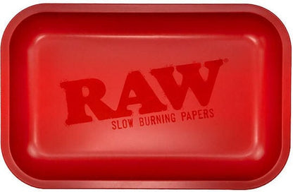 RAW Red Matte Murder’d Metal Rolling Tray
