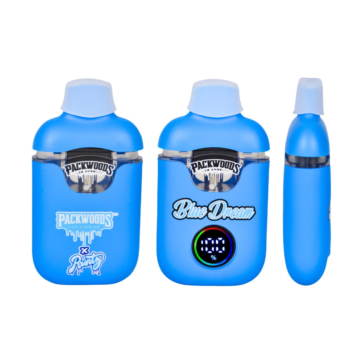 Packwoods x RUNTZ Disposable Empty Vapes - 1g - 1 Box (50 Vapes)