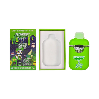 Packwoods x RUNTZ Disposable Empty Vapes - 1g - 1 Box (50 Vapes)