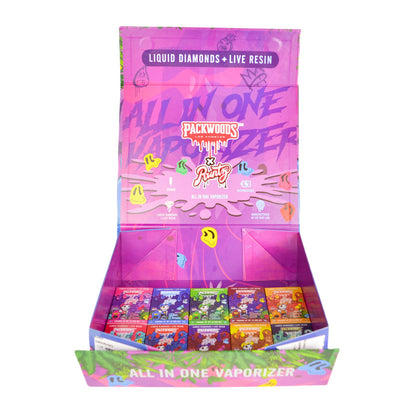 Packwoods x RUNTZ Disposable Empty Vapes - 1g - 1 Box (50 Vapes)