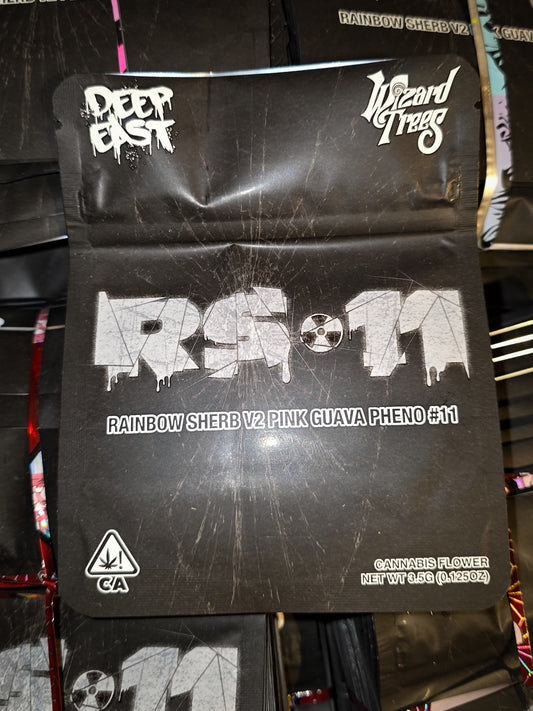 RS11 Deep East Mylar Cali Bags (3.5-10g)