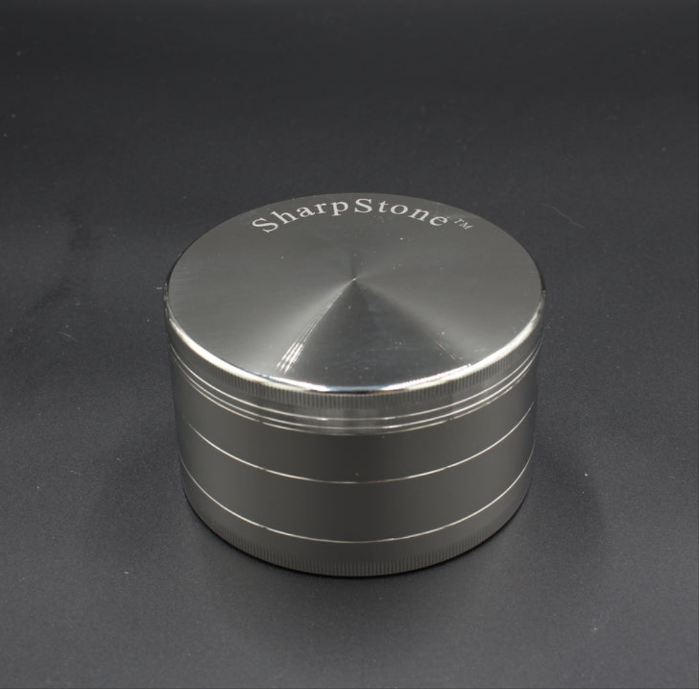 Sharpstone Large 4-Piece Metal Grinder – 100mm/10cm