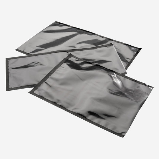 38x50cm Vacuum Bag - Black/Clear