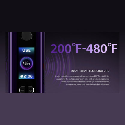 Yocan HIT 2 Dry Herb Vaporizer - Black