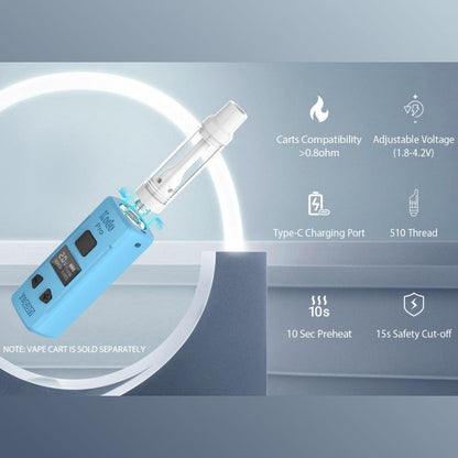 Yocan Kodo Pro 510 Vape Battery - Pop Tops Ireland