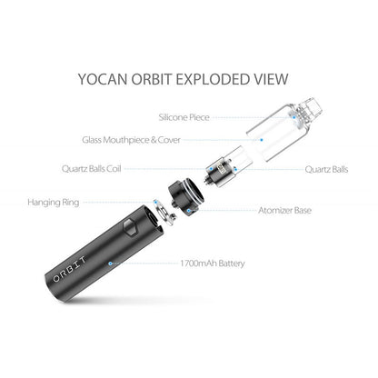 Yocan Orbit Oil Vaporizer Pen - Black